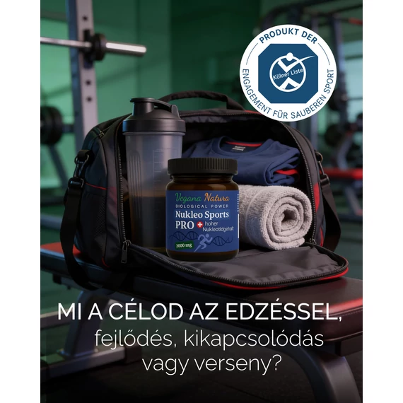 NukleoSports PRO – sportteljesítményt támogató nukleotid por 60 g 